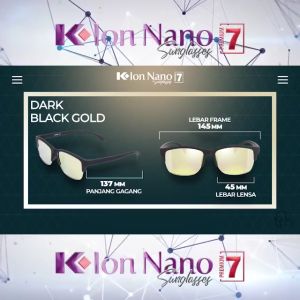 KACAMATA KESEHATAN K ION NANO PREMIUM 7 SUNGLASESS