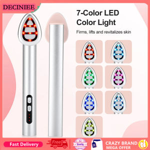 DECINIEE 7 Color Eye Beauty Device Electric Eye Massager Eye Anti Wrinkle Skin Lifting Pen Remove Eye Bags Dark Circles Eye Massager