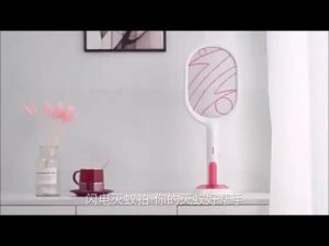 Lightning light 2 in 1 Home Electric charging mosquito killer mosquito swatter silent mosquito trap