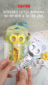 Scissors Gunting JOYKO SC-37 SC-38 Jerapah Zebra Gunting Anak