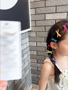 10Pcs Elastic Seamless Rubber Hair Band Baby Ponytail Set Hair Ties for Children Kids