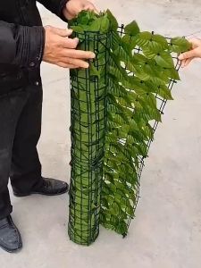 Artificial Ivy Privacy Fence Screen Faux Ivy Greenery Backdrop Ivy Vine Leaf Hedges Fencing Panels Greenery Wall Privacy for Patio Balcony Garden Backyard Indoor Outdoor Decor