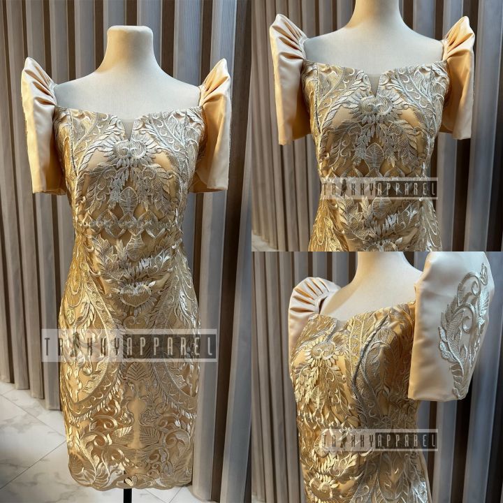 Filipiniana Midi Full Lace | Lazada PH