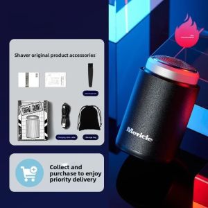 MONLEYTA | Portable Mini Electric Shaver German Quality Travel Friendly Gift For Boyfriend Multi-Function Grooming Razor Seven Blade Heads