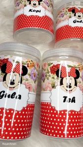 Tempat Bumbu Toples Bumbu fullstiker 1000ml Free Sendok