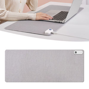 Heating Mouse Pad With Digital Display Quick Heating Waterproof Mouse Mat For PC Notebook Laptops