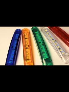 24V 9LED Truck Side Light Marker Indicator Multicolour Turn Signal Lampt Trailer Warning Tail Light For Car Truck Bus