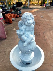 น้ำพุ น้ำล้น ชุดน้ำพุ ตุ๊กตา cupid ชุดน้ำล้น อ่างน้ำพุ อ่างน้ำล้น อ่างน้ำหน้าบ้าน อ่างน้ำจัดสวน น้ำพุจัดสวน น้ำล้นจัดสวน ฟรีปั้มน้ำ