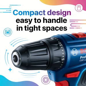 Bosch | Bosch GSR 120-LI Cordless Drill 12V Lithium Rechargeable Electric Screwdriver Household Hand Power Tool