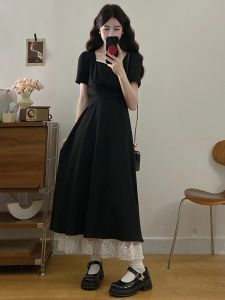 RELNLEX | Đầm Dây Nơ Siết Eo Mới Mùa Hè