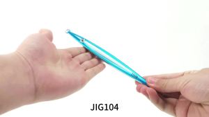 TEASER J104 150g 200g 250g 300g 400g Streamlined Pencial Metal Jig Import Jigging Master Fishing Super Gangster Stick II Jig
