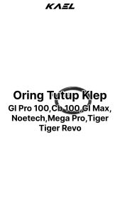 Oring Tutup Klep GL Pro-100 & CB 100 & GL Max & Neotech & Mega Pro & Tiger-Revo & Grand & Supra X-Fit New & Prima & Legenda & Astrea & C70 & Win