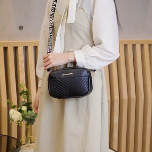 Korean Style Crossbody Bag for Women Casual Simple Style Letter Portable Large Capacity Multifunctional Bags