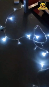 Led String Light/Decoration Light/ Lampu Raya/ Lampu Hiasan/ Lampu Solar/ Decoration 8 Modes solar garden light