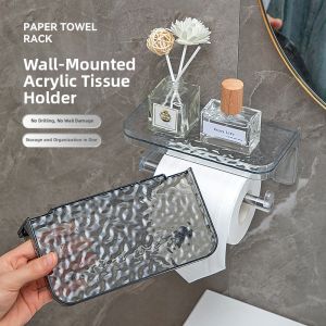 Drill-Free Hanging Tissue Holder
