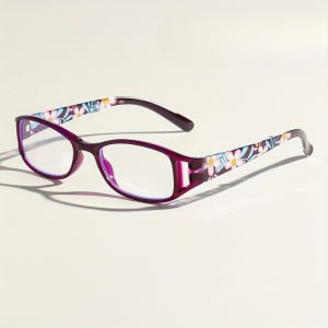 【+100~+400】New Retro Reading Glasses for Men High-End Square Shaped Personalized Classic Anti Blue Light Prescription Eyeglass