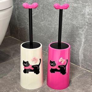 Bàn Chải Vệ Sinh Nhà Tắm Dài Tay Cầm Thanh Lịch Không Có Góc Chết Sử Dụng Trong Gia Đình Bồn Rửa Vệ Sinh Bàn Chải Vệ Sinh