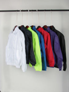 Japanese Single Spring and Summer Men Stand-up Collar Thin Quick-Drying Jacket with Mesh Lining Export Pure Color Minimalist Sun Protective Clothes Coat