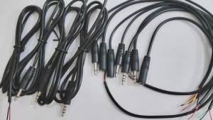 JCD | 1 CHIẾC 3.5MM Mono Stereo Âm Thanh Cáp Nối Dài 2/3/4 Core 2 Cực 3 Cực 4 Cực Nam Đến Nữ Aux Cổng Kết Nối Tai Nghe Dòng 30/50/100 Cm