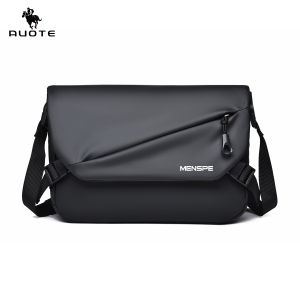 AUOTE Men Fashion Shoulder Bags Cross Body Bags Messenger Bag Waterproof Oxford Cross Body Bag Large Capacity Sling Bags Simple Casual Sport Street Bag for Men Male Student Teenager