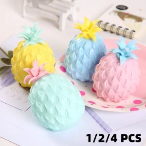 Pineapple Stress Ball Fidget Toys Ball for Pressure Release Party Gifts Stress Relief for Kids & Adult Tricky Funny Squeeze Toy