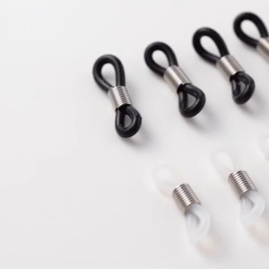 100pcs Karet Kacamata Strap Pengait Kacamata Silicon Aksesoris DIY Anti Slip Ring Karet