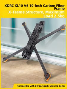 XDRC | Long-Range Carbon Fiber FPV RC Drone 10inch