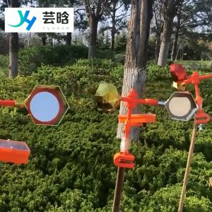 มุมมองเสียง 30 ชนิด เครื่องไล่นก อัลตราโซนิคขับไล่นกกลางแจ้งพลังงานแสงอาทิตย์ กันน้ำ อัลตราโซนิก พลังงานแสงอาทิตย์อัลตราโซนิกกลางแจ้ง ขับไล่สัตว์แบบพกพา ที่สุดของเครื่องไล่สัตว์