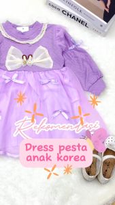 2 - 5 Tahun | Dress Hae Ra / Korean Style Cewek Premium Casual Korea Anak Perempuan Import babycinnamon