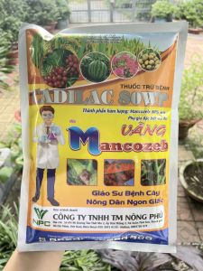 Mancozeb Vàng 80WP 500G Giáo Sư Bệnh Cây Trồng Chăm Sóc Cây Sứ