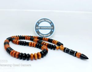 kalung kombinasi galih kelor hitam dan gaharu agatis terbaru