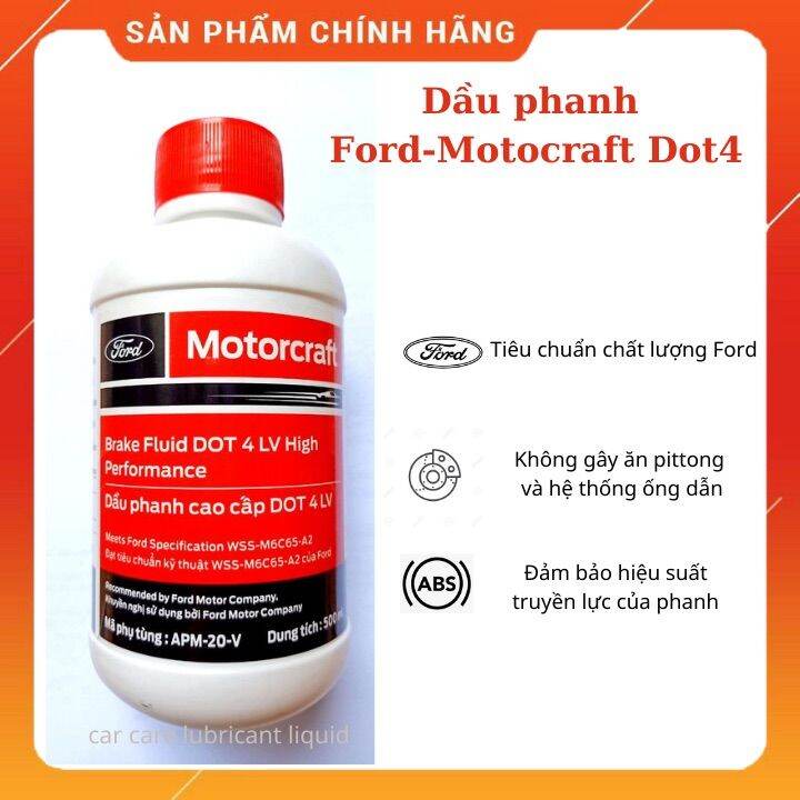 [Chính hãng] DẦU Phanh/Thắng xe hơi Ford DOT4 cao cấp . Chuyên sỉ