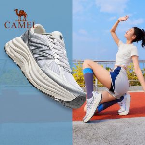 Camel Womens All-terrain Thick-soled Running Jogging Shoes