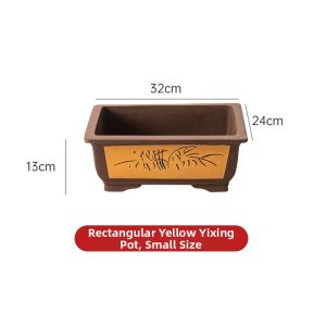 Jiaxun | Extra Large Rectangular Indoor Flower Pot for Landscape