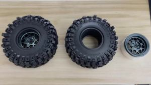 RS | RC Metal 2.2 Inch Beadlock Wheel Rim For 1/10 RC Crawler 2.2 Tires Car Axial SCX10 90046 III CAPRA RR10 Wraith RBX10 Yeti