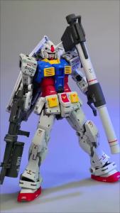 Bandai | 【IN STOCK】FAT CAT Model RX-78-2 2.0 MG 1/100 Assembly Model Kit Special RG Enlarged Version Action Figure Plastic Model Toy