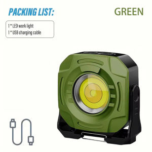 COB Magnetic Work Lamp 6 Modes Rechargeable Portable Spotlight Ultra Bright Outdoor Emergency Camping Hiking Fishing Lights