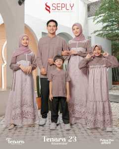 Sarimbit gamis Seply Tenara Rose Water