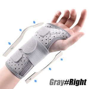1Pcs Carpal Tunnel Wrist Brace (Left or Right) - Arm Compression Hand Support Splint - for Men Women Kids Bowling Tendonitis