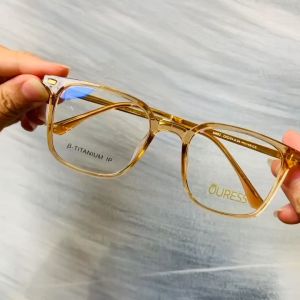 Gọng kính cận M682 chất liệu nhựa titan thời trang mắt kính OURESS nam nữ siêu nhẹ siêu bền