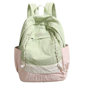 URCDN RDALVO | Color Block Large Capacity Student Lightweight Travel Backpack