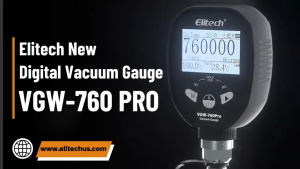 VGW-760 Elitech แวคคั่มเกจดิจิตอล เกจวัดสุญญากาศ ไมครอนเกจ Wireless Digital Vacuum Gauge วัดได้ถึง 760000 micron