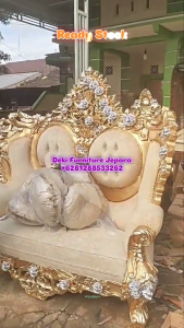 Kursi Sofa Terbaru 2025 Ukir Jepara Seribu Bunga Sofa Ruang Tamu Mewah Model Sekarang