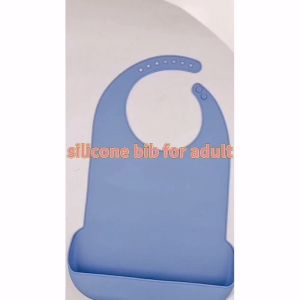 LOCAL STOCK Adult Bibs Saliva Towel Aprons Bib Food Catcher for Elderly BPA Free Waterproof Silicone Adult Bibs for Old Men Women Adults