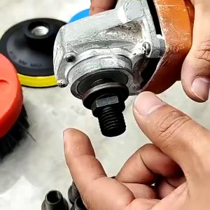Diskon!! Konverter Gerinda 4\" M10 Ke M14/M16 Adaptor Gerinda 100mm untuk Mesin Gergaji Alat Poles Bor