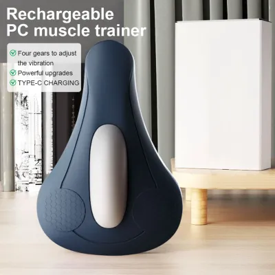 Electric Pelvic Floor Strengthening Muscle Exerciser Ergonomic Kegel Fitness Training Device Rechargeable for Physical Therapy