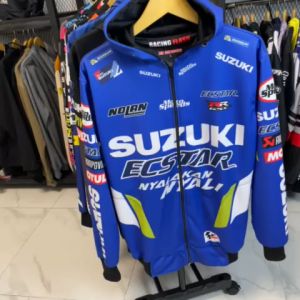 Jaket Motor Stylish & Berkualitas Tinggi Untuk Pengendara Suzuki