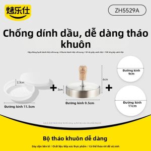 KAULUS | Mô Đun Ép Thức Ăn Inox cho Bánh Mì Bò Cá và Tôm Inox 304