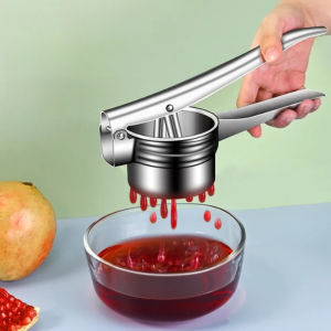 Masher RicerPress Mashed Potatoes Stainless Steel Crushing Puree Fruit Vegetable SqueezerJuicer Press Maker Kitchen Tools