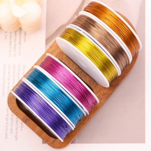 Handmade Floral Fine Wire Art DIY Soft Flower Rod Shaping Weaving Hook Flower Small Hook Handmade Flower Material Line